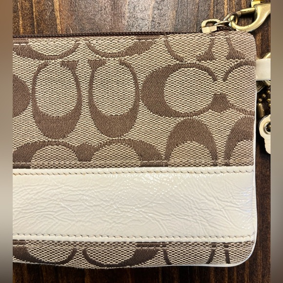 Coach Bags Coach Legacy Brown Wristlet With Strap, #Co849-41637 - Picture 3 of 11